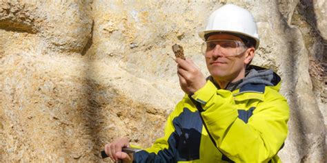 find a geologist.